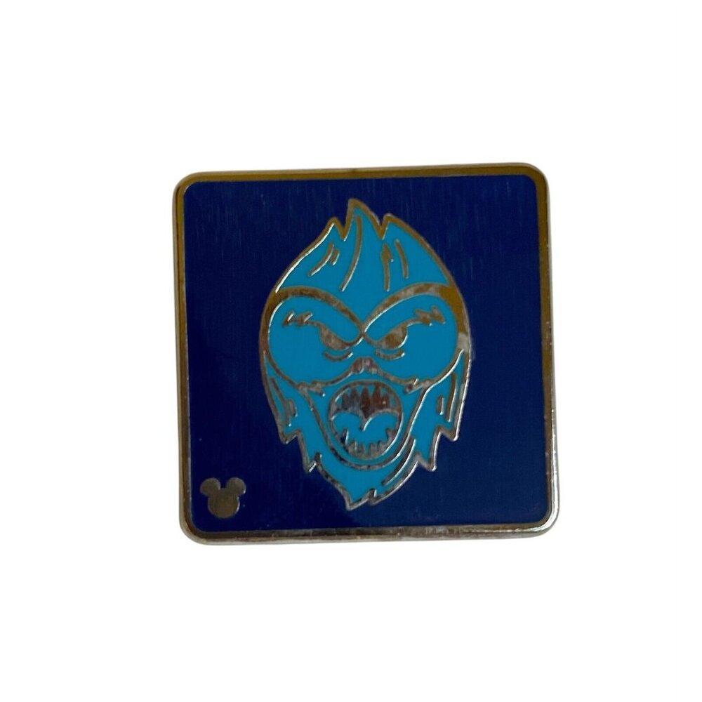 Disney Trading Pin Yeti Hades Blue Square Hidden Mickey